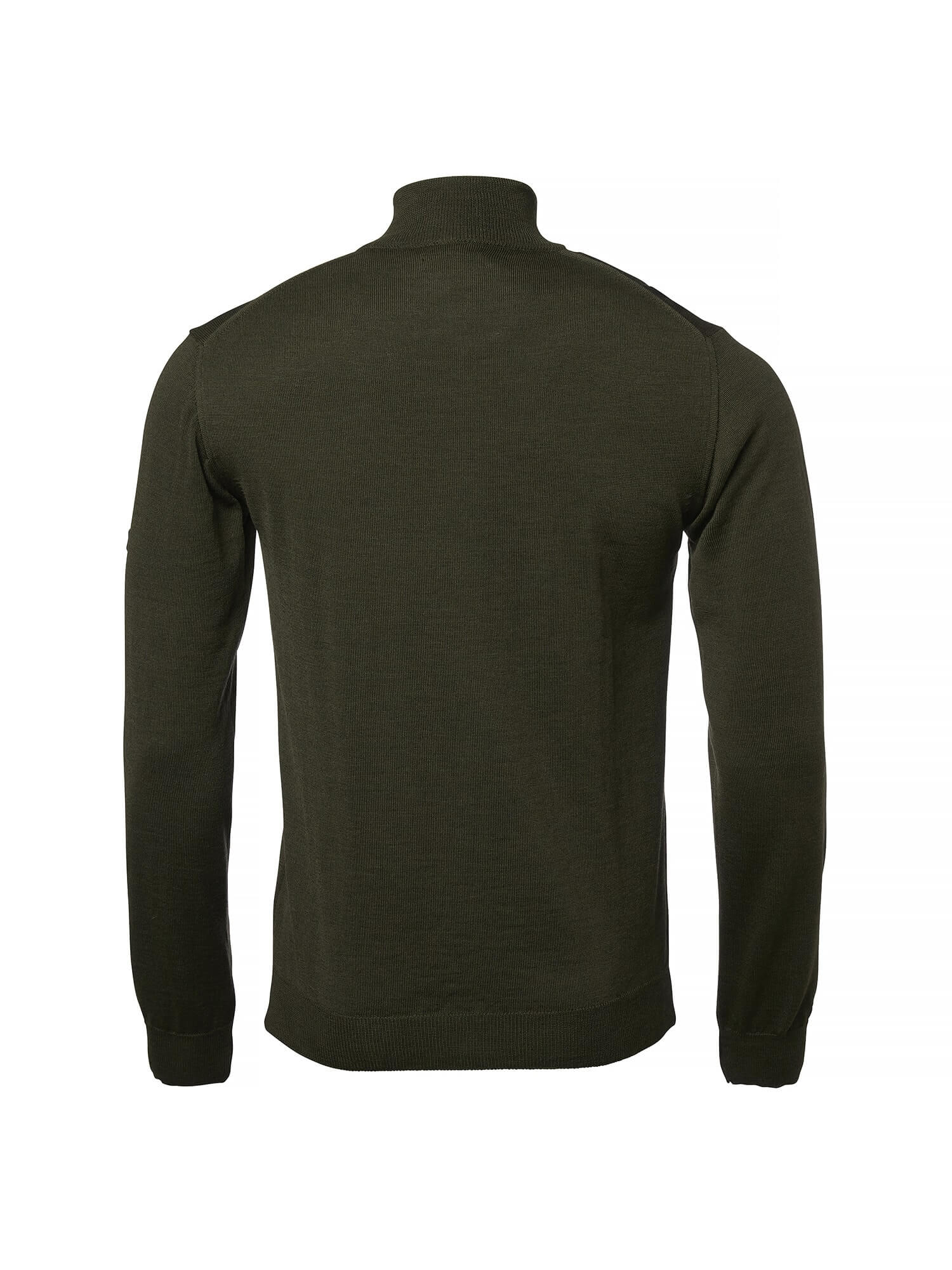 Кофта Chevalier Aston Half Zip Merino Dark Green Фото 2
